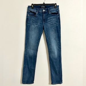 Express Skinny Mid-Rise Jeans